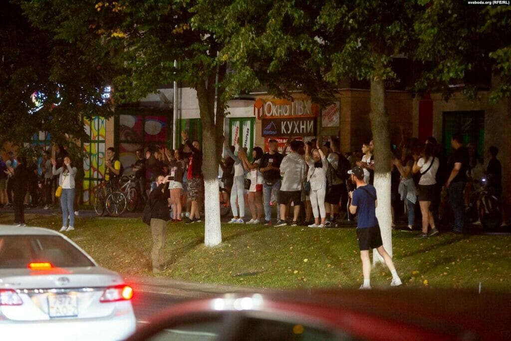 Protests in Vitebsk