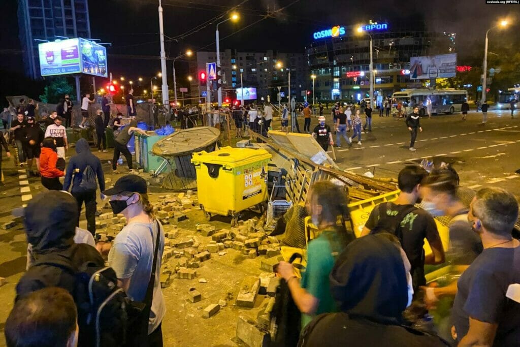 Protests in Minsk 3