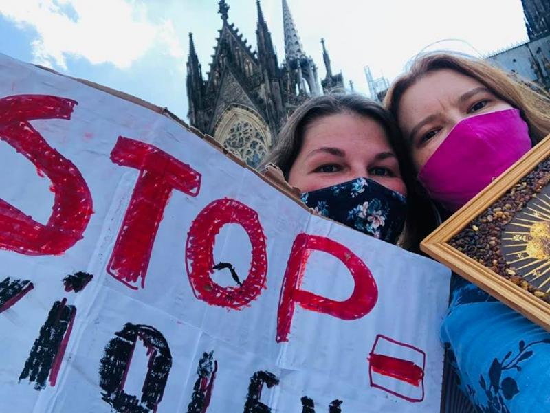 Solidarity rally in Cologne