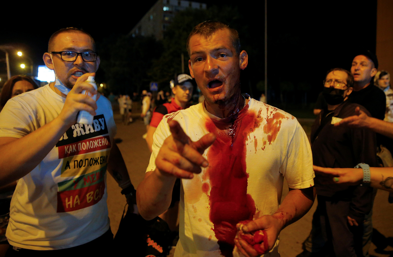 Die Menschen lagen wie ein lebender Teppich in Blutpfützen“ - Voice of  Belarus
