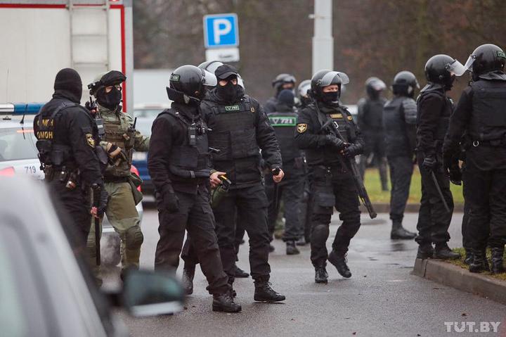 Belarus Riot Police